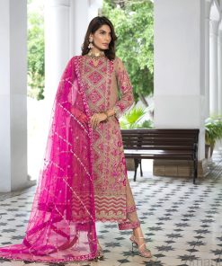 Mehdi Luxury Pret Pink Outfit MDFL-0223Hazel