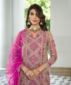 Mehdi Luxury Pret Pink Outfit Mdfl-0223Hazel 6 Mfl 002 Hazelb Imanistudio.com
