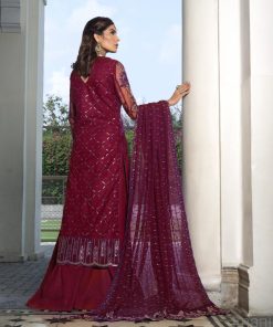 Mehdi Luxury Pret Maroon Outfit Mdfl-0723Scarlet 6 Mfl 007 Scarleta Imanistudio.com E1682091219335