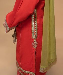 Maria.b Kid’s Wear Shalwar Suit Mbkd-Ef2313Red 11 Mkd Ef23 13 Redf Imanistudio.com