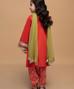 Maria.b Kid’s Wear Shalwar Suit Mbkd-Ef2313Red 12 Mkd Ef23 13 Redh Imanistudio.com