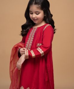 Maria.b Kid’s Wear Sharara Suit Mbks-Ef2308Hotpink 10 Mks Ef23 08 Pinkb Imanistudio.com
