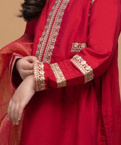 Maria.b Kid’s Wear Sharara Suit Mbks-Ef2308Hotpink 14 Mks Ef23 08 Pinke Imanistudio.com