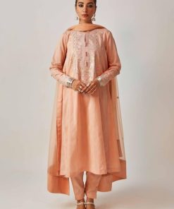 Zara Shahjahan Casual Suit ZSZC-2666Peach