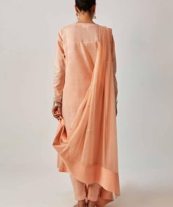 Zara Shahjahan Casual Suit Zszc-2666Peach 10 Zc 1866D Imanistudio.com