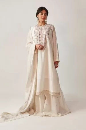 Zara Shahjahan Casual Suit ZSZC-1869White