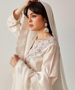 Zara Shahjahan Casual Suit Zszc-2669White 9 Zc 1869B Imanistudio.com