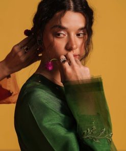 Zara Shahjahan Raw Silk Suit Zszc-1899Green 8 Zc 1899C Imanistudio.com