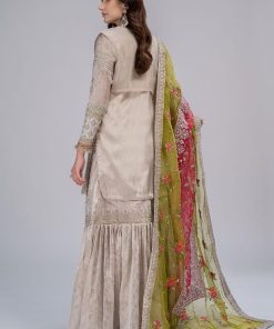 Maria.b Evening Wear Mbroidered Silver Outfit Mbds-2601Sf 18 D 1Back Imanistudio.com
