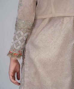 Maria.b Evening Wear Mbroidered Silver Outfit Mbds-2601Sf 20 D 1F Imanistudio.com