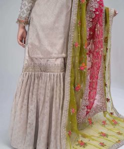 Maria.b Evening Wear Mbroidered Silver Outfit Mbds-2601Sf 17 D 1G Imanistudio.com