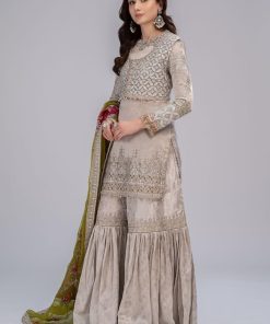 Maria.b Evening Wear Mbroidered Silver Outfit Mbds-2601Sf 12 D 1K Imanistudio.com