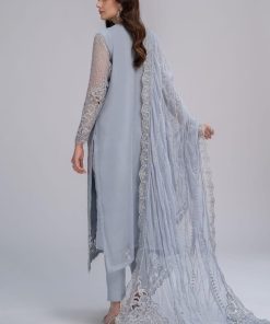 Maria.b Mbroidered Evening Wear Ice Blue Outfit Mbds-2603Ib 14 D 3A Imanistudio.com