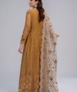 Maria.b Mbroidered Evening Wear Mustard Mbds-2606Md 14 D 6A Imanistudio.com