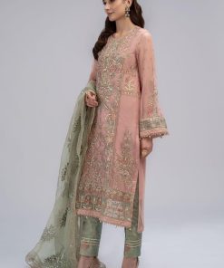 Maria.b Mbroidered Evening Pink/Green Mbds-2607Pg 9 D 7S Imanistudio.com