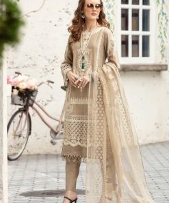 Maria.B Casual Wear Milky Coffee Outfit MBDW-EA2326MB