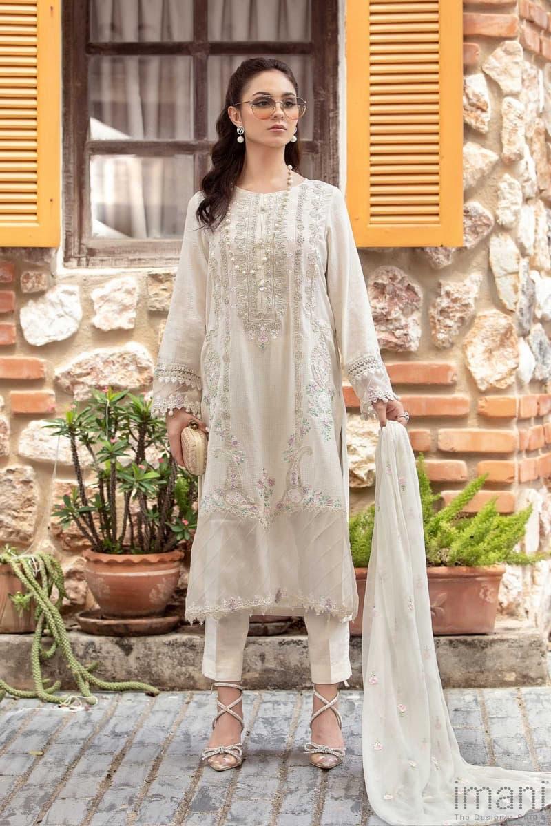 Maria.b Casual Wear Off-White Outfit Mbdw-Ea2333Ow