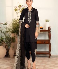 Maria.B Casual Wear Black Outfit MBDW-EA2337BP