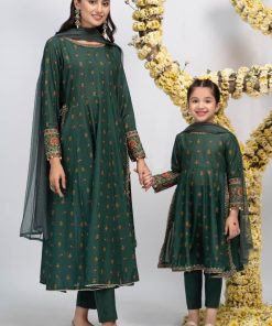 Maria.b Casual Wear Forest Green Outfit Mbdw-Ea2389Fg 14 Dw Ea23 89 Green1 Imanistudio.com