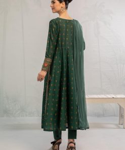 Maria.b Casual Wear Forest Green Outfit Mbdw-Ea2389Fg 13 Dw Ea23 89 Greenf Imanistudio.com