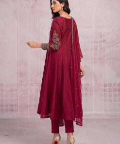 Maria.b Casual Wear Magenta Outfit Mbdw-Ef2386Mp 12 Dw Ef23 86 Magentab Imanistudio.com