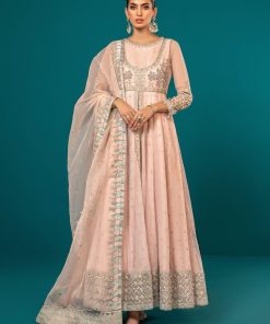 Maria.B Evening Wear Pastel Pink Outfit MBSF-EA2312PP