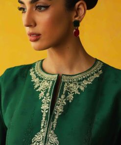 Zara Shahjahan Casual Emerald Green Suit Zssl-2607Eg 8 Sl 2307 Ba Imanistudio.com