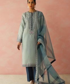 Zara Shahjahan Casual Blues Suit ZSSL-2614BB