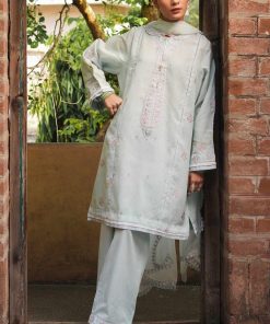 Zara Shahjahan Casual Aqua Blue Suit Zssl-2624Ab 7 Zc 1824B Imanistudio.com