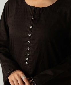 Zara Shahjahan 2Pcs Basic Kurta/ Trousers Zsblk-2316Bw 14 B016A Imanistudio.com