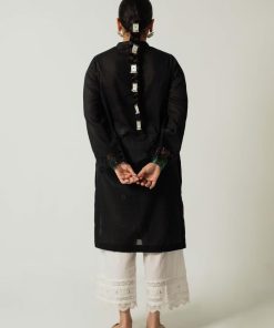 Zara Shahjahan 2Pcs Basic Kurta/ Culottes Zsblk-2322Jbw 18 B022F Imanistudio.com