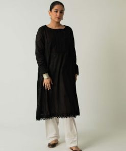 Zara Shahjahan 2Pcs Basic Kurta/ Shalwar ZSBLK-2326BWS