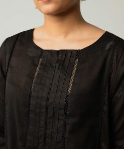 Zara Shahjahan 2Pcs Basic Kurta/ Shalwar Zsblk-2326Bws 15 B026A Imanistudio.com