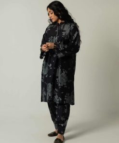 Zara Shahjahan 2Pcs Basic Kurta/Shalwar Zsblk-2336-Blackp 11 B036B Imanistudio.com