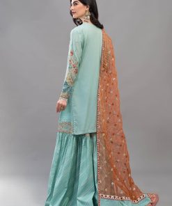 Maria.b Casual Wear Sea Green Outfit Mbels-Ef2305Sg 20 Els 23 05 Seagreenj Imanistudio.com