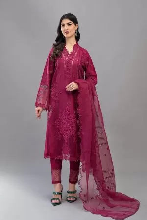 Maria.B Casual Wear Magenta Outfit MBELS-EF2309MT