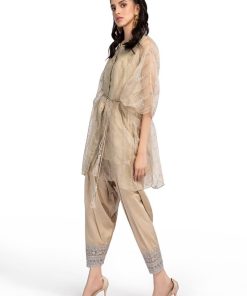 2Pcs Casual Wear Twin Set Milky Coffee Mb-Ef23305Mc 8 Mbfs23305Beiged Imanistudio.com
