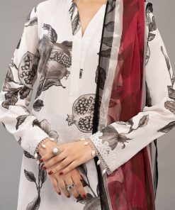 Maria.b Casual Wear White Outfit Mprint Mbmp-1803Wr 11 Mps 1803 Ac Imanistudio.com