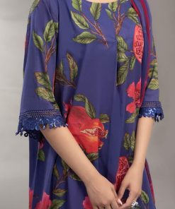 Maria.b Casual Wear Purple Outfit Mprint Mbmp-1803Pr 12 Mps 1803 Bd Imanistudio.com