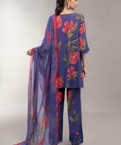Maria.b Casual Wear Purple Outfit Mprint Mbmp-1803Pr 14 Mps 1803 Bg Imanistudio.com