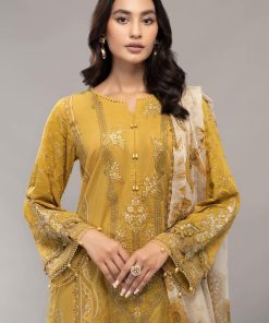 Maria.b Casual Wear Mustard Outfit Mprint Mbmp-1805My 10 Mps 1805 Ab Imanistudio.com
