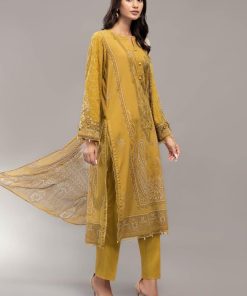Maria.b Casual Wear Mustard Outfit Mprint Mbmp-1805My 9 Mps 1805 Af Imanistudio.com