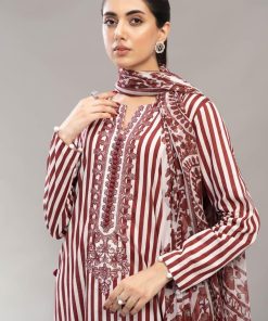 Maria.b Casual Wear Maroon Mprint Mbmp-1810Ms 14 Mps 1810 Bc Imanistudio.com