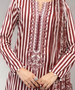 Maria.b Casual Wear Maroon Mprint Mbmp-1810Ms 13 Mps 1810 Bd Imanistudio.com