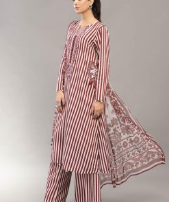 Maria.b Casual Wear Maroon Mprint Mbmp-1810Ms 12 Mps 1810 Bh Imanistudio.com