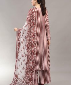 Maria.b Casual Wear Maroon Mprint Mbmp-1810Ms 18 Mps 1810 Bi Imanistudio.com