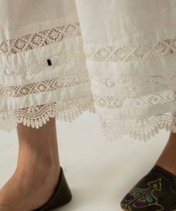 Zara Shahjahan 2Pcs Basic Kurta/ Culottes Zsblk-2322Jbw 17 Ztr 03A Imanistudio.com