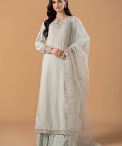 Maria.B Casual Wear Pastel Blue Outfit MBDW-W2395PB