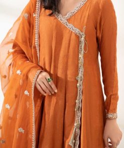 Maria.b Casual Wear Burnt Orange Outfit Mbdw-W2313Bo 11 Dw W23 110Orangeb Imanistudio.com