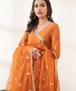 Maria.b Casual Wear Burnt Orange Outfit Mbdw-W2313Bo 13 Dw W23 110Orangee Imanistudio.com